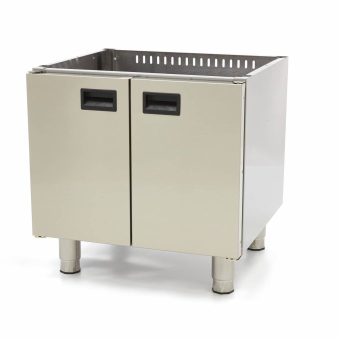 Stand de qualité commerciale - unité double - profondeur 60 cm - 2 portes