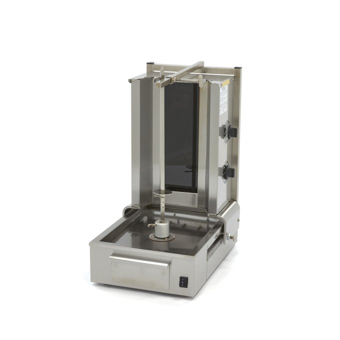 Kebab grill - 2 brûleurs - 20 kg de viande - électrique Maxima 09370240