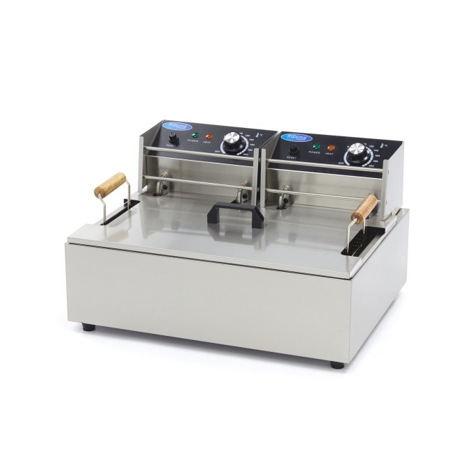 Friteuse - 15 L - 1 panier - jusqu'à 3 kg de frites