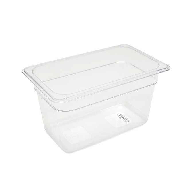 Récipient gastronorm - 1/4 GN - profondeur 15 cm - polycarbonate