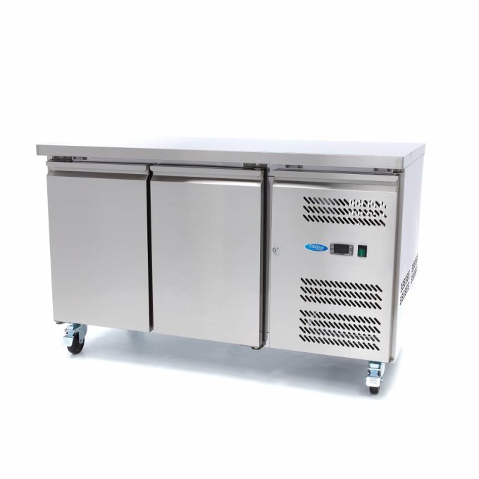 Réfrigérateur de comptoir - 136 cm - 2 portes Maxima 09400400