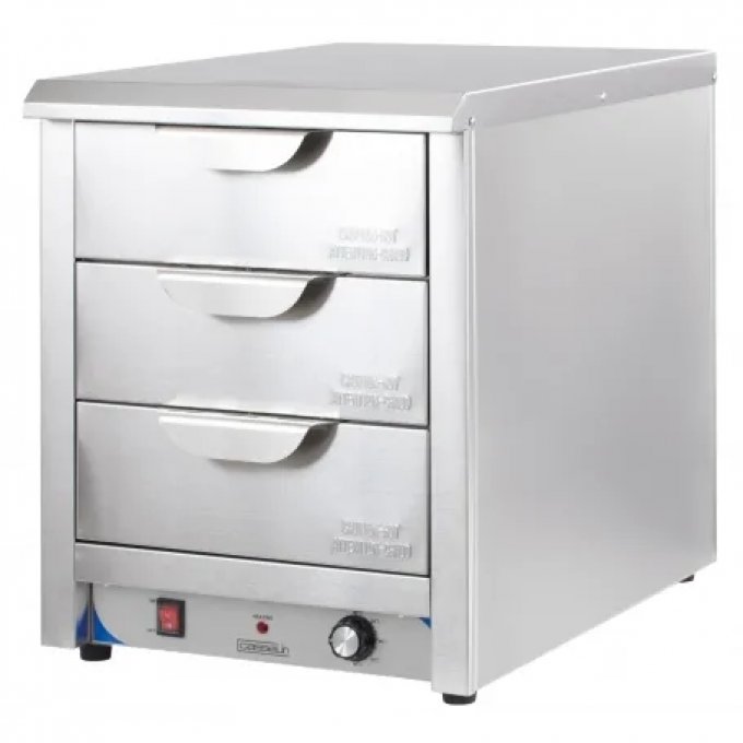 Tiroir chauffant 3 3 bacs CTC3 CASSELIN