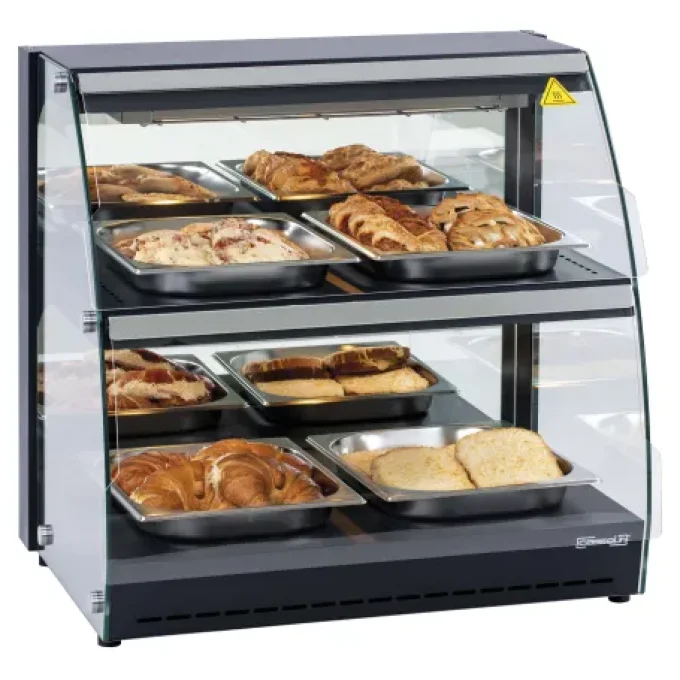 Vitrine chauffante self service 100 litres CASSELIN CVCSS100L