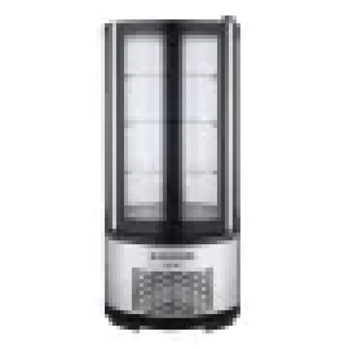 Vitrine réfrigérée ronde à poser 100 litres CASSELIN CVRR100L 