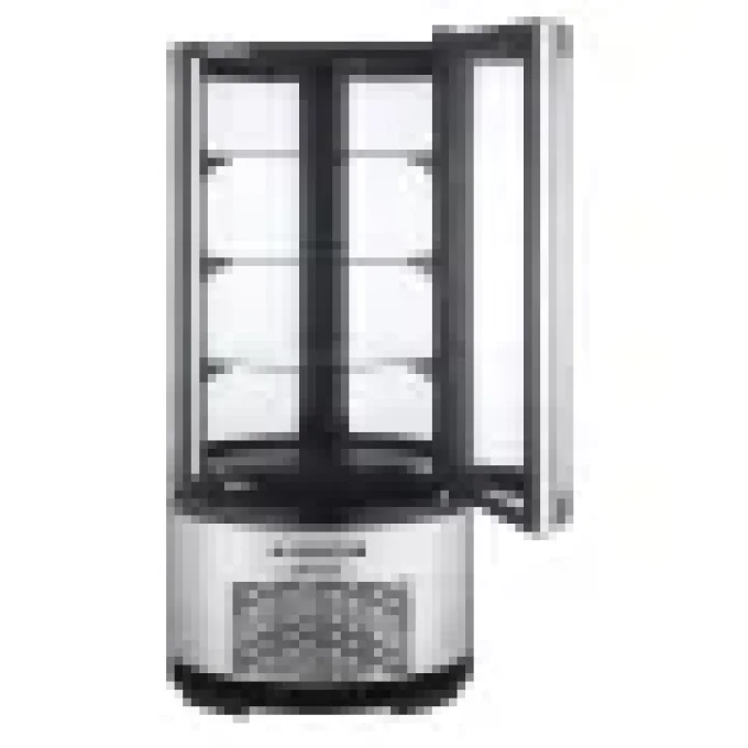 Vitrine réfrigérée ronde à poser 100 litres CASSELIN CVRR100L 