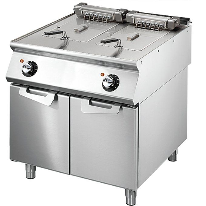 Friteuse électrique, capacité 2x 15 litres