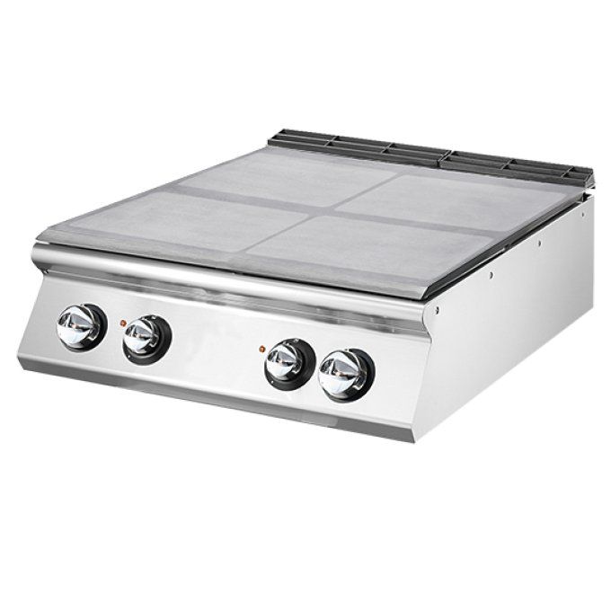 Plaque coup de feu électrique, top, 4 zones de cuisson VIRTUS VS9080TPET