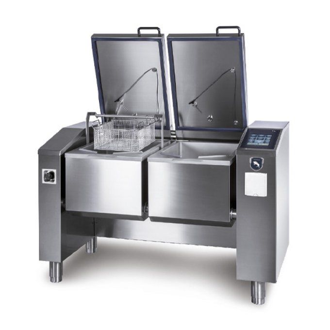 Appareil élect. multifonctionnel 2x 79 L (2x GN 1/1), relevage auto VIRTUS  VSMD101DL