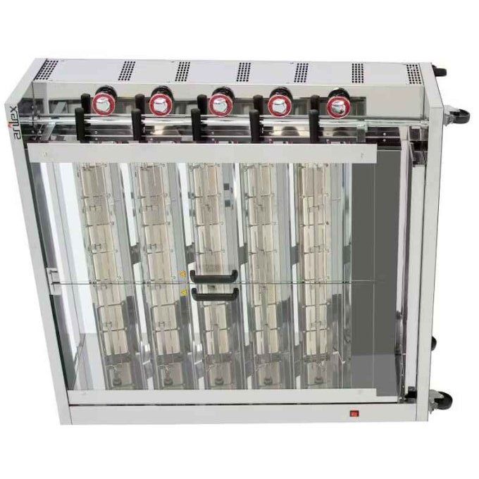 Rôtissoire à Gaz  5 Broches 20-30 poulets ARILEX 5ASG  